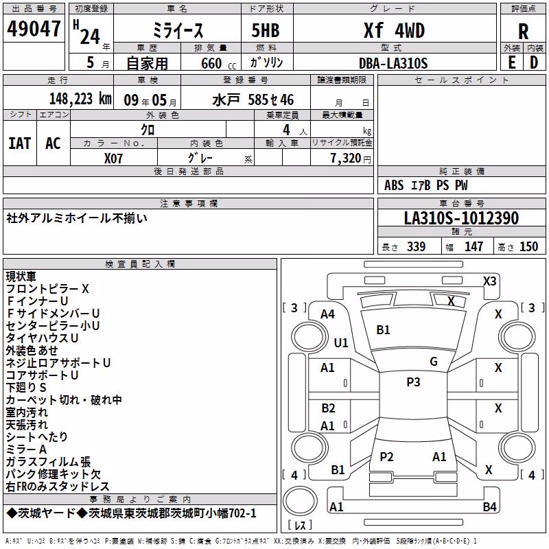 DAIHATSU MIRA E:S