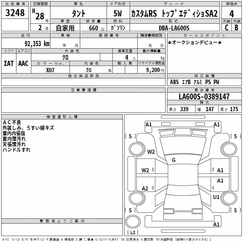DAIHATSU TANTO