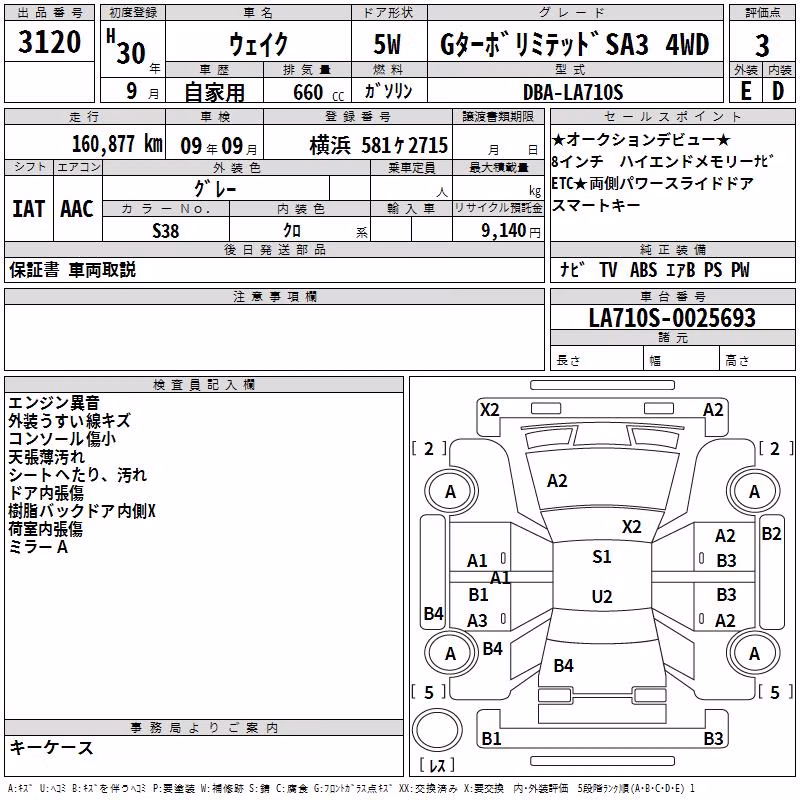 DAIHATSU WAKE