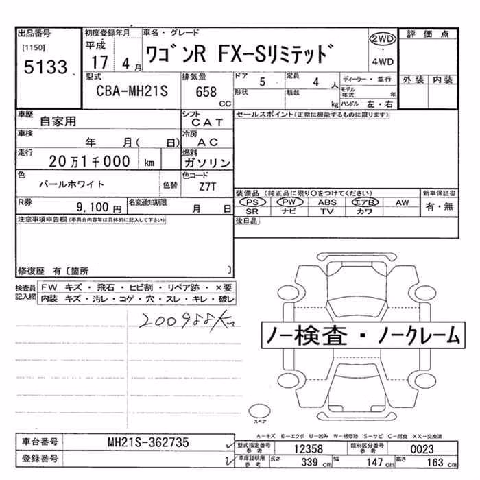 SUZUKI WAGON R