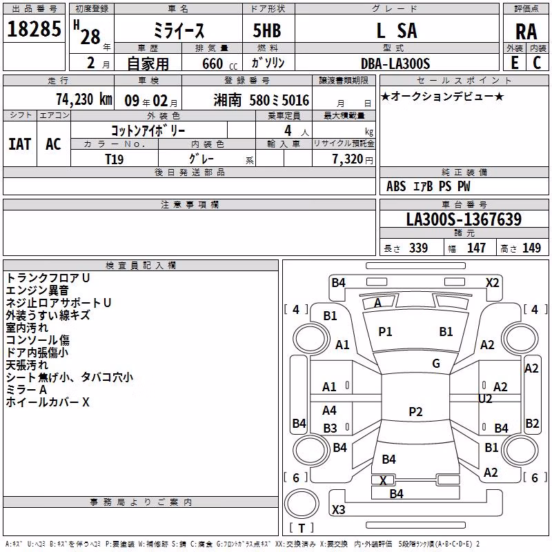 DAIHATSU MIRA E:S