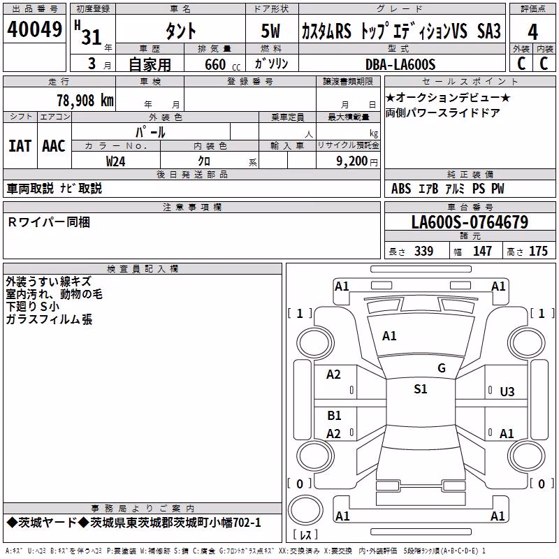 DAIHATSU TANTO