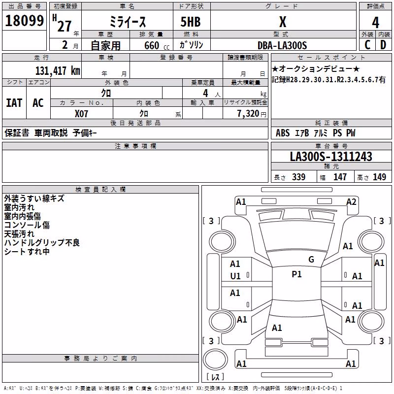 DAIHATSU MIRA E:S