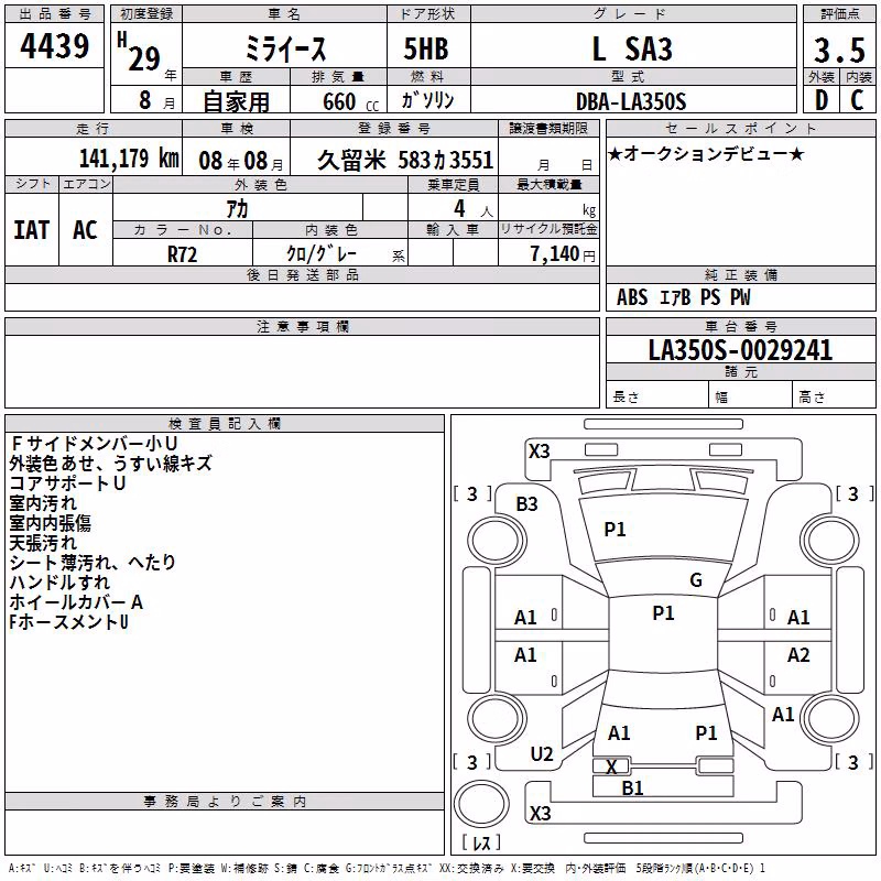 DAIHATSU MIRA E:S