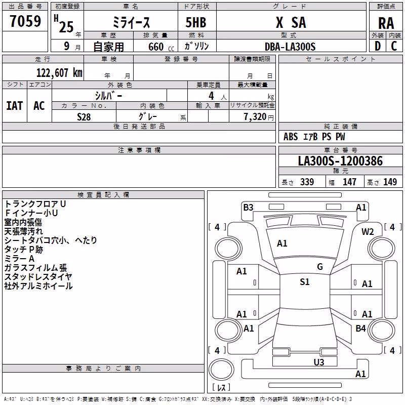 DAIHATSU MIRA E:S