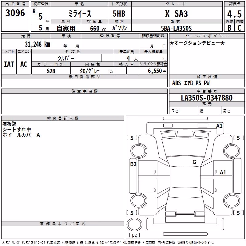DAIHATSU MIRA E:S