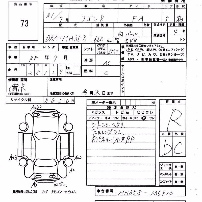 SUZUKI WAGON R