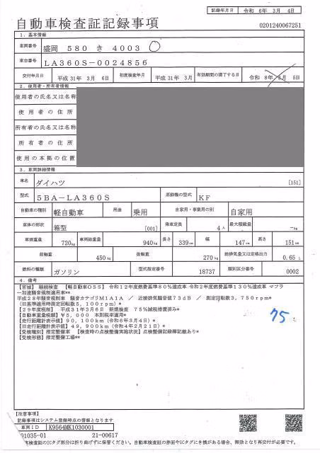 DAIHATSU MIRA E:S