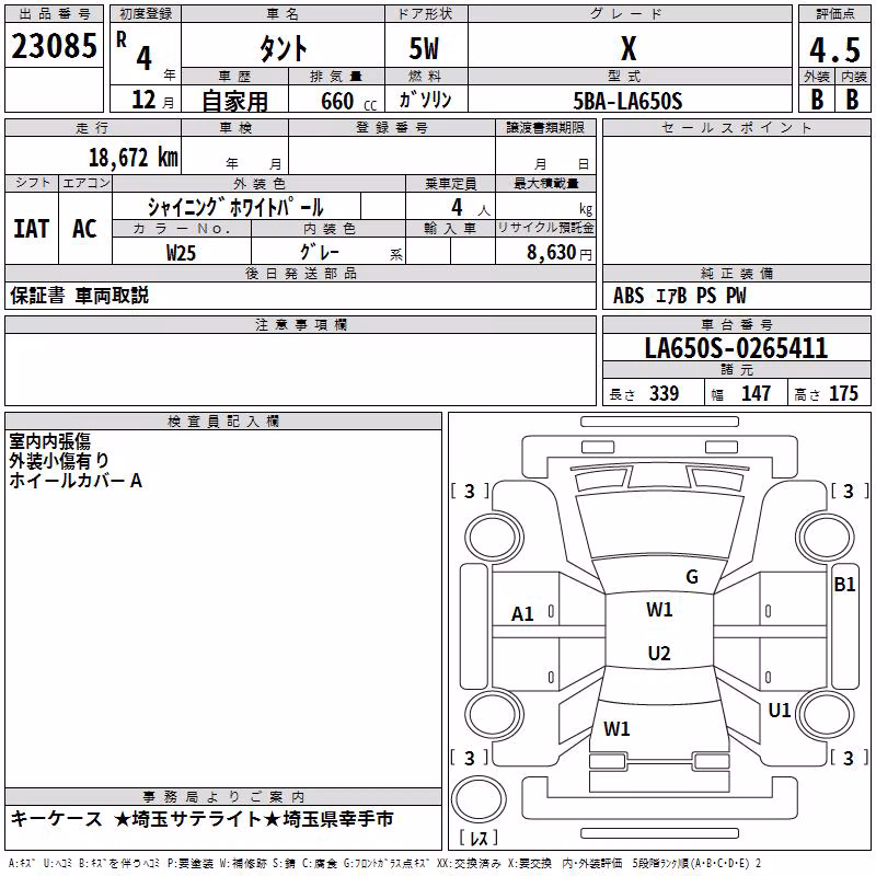 DAIHATSU TANTO