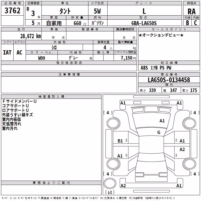 DAIHATSU TANTO