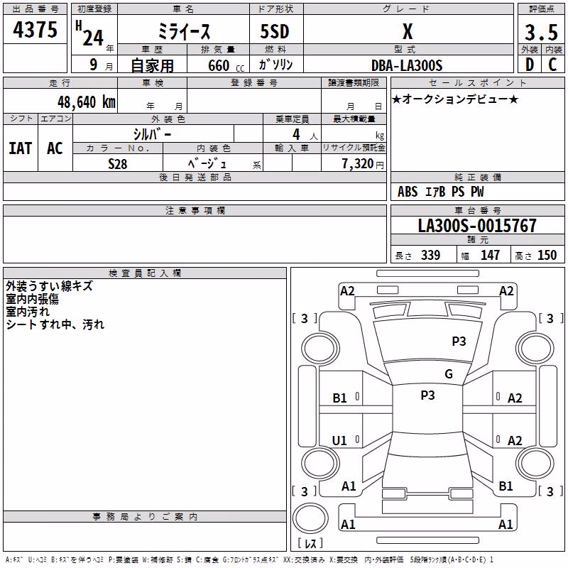 DAIHATSU MIRA E:S
