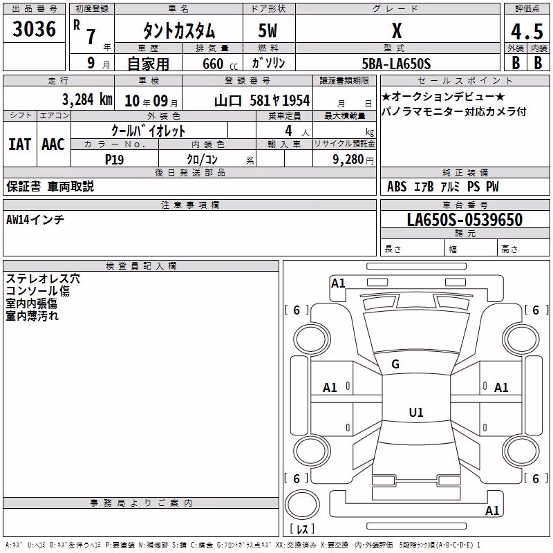 DAIHATSU TANTO