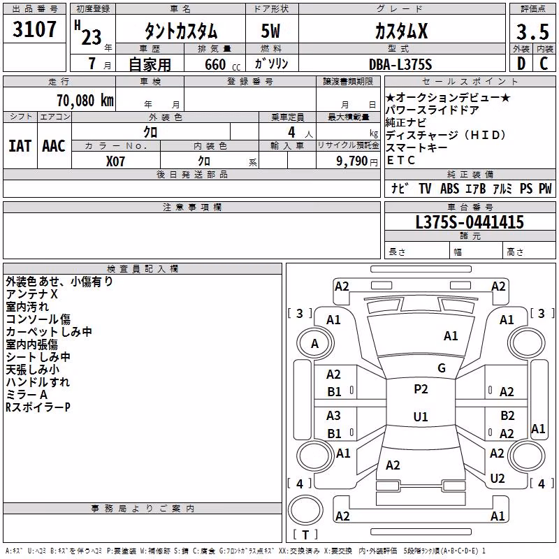 DAIHATSU TANTO