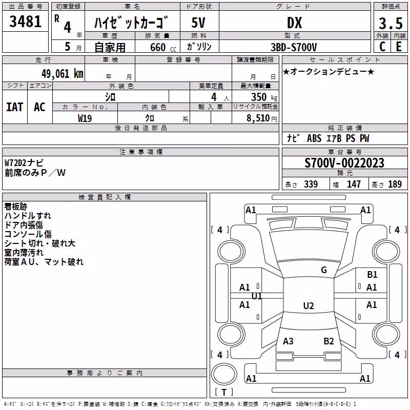 DAIHATSU ATRAI