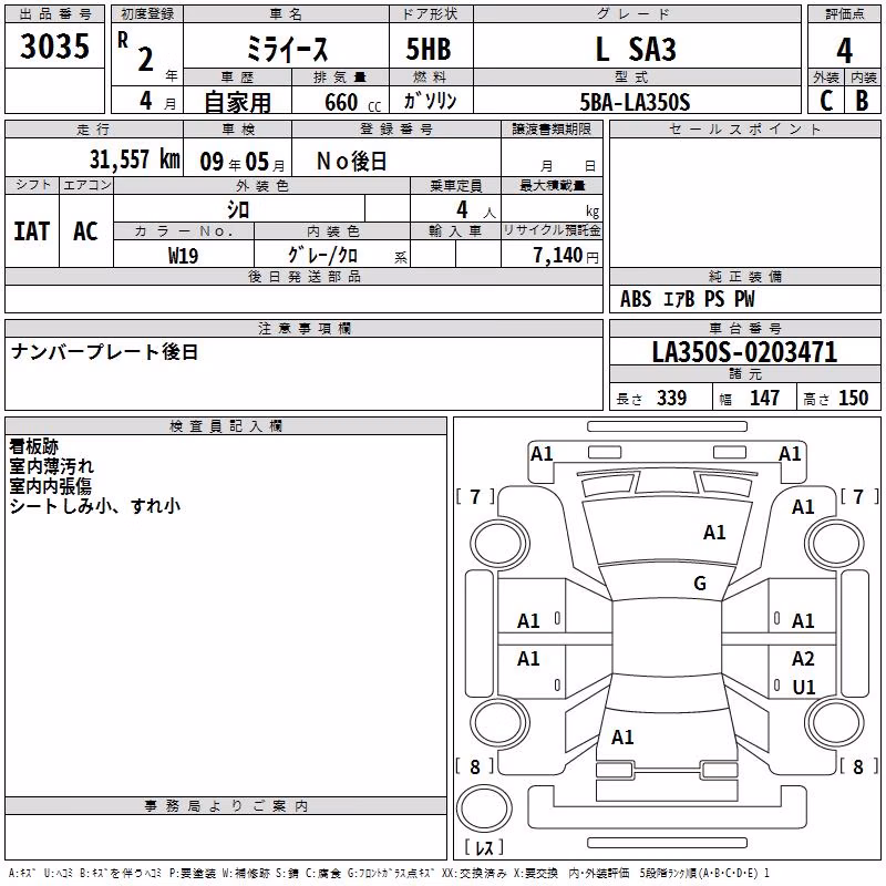 DAIHATSU MIRA E:S