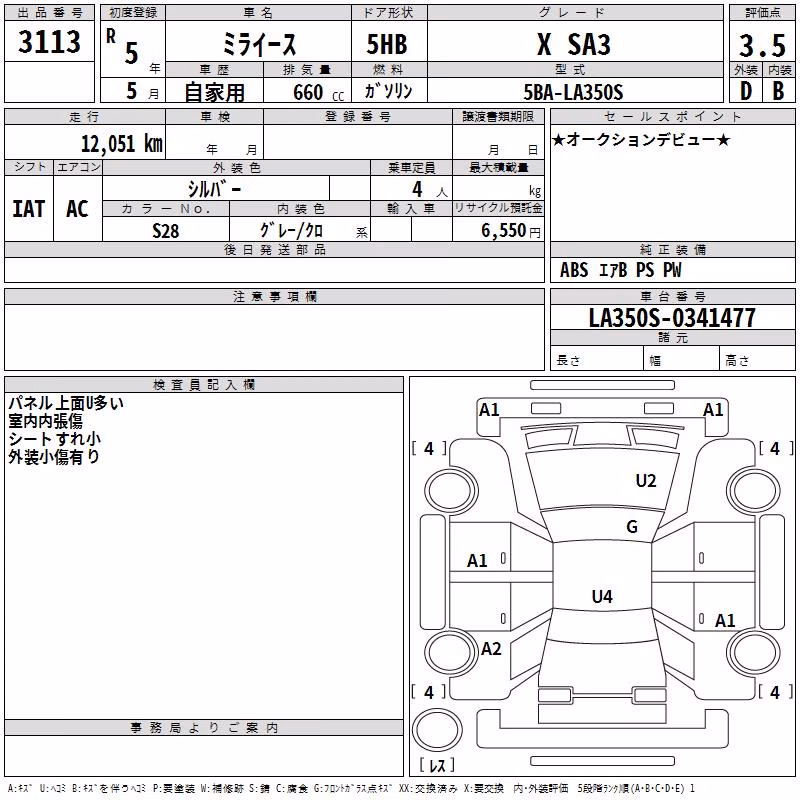 DAIHATSU MIRA E:S