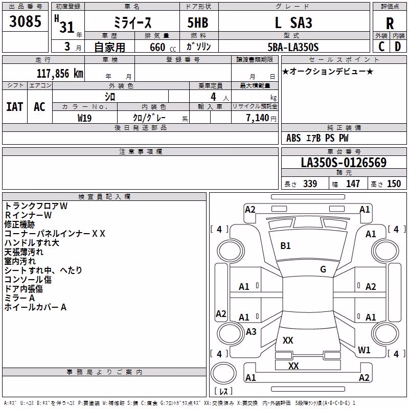 DAIHATSU MIRA E:S