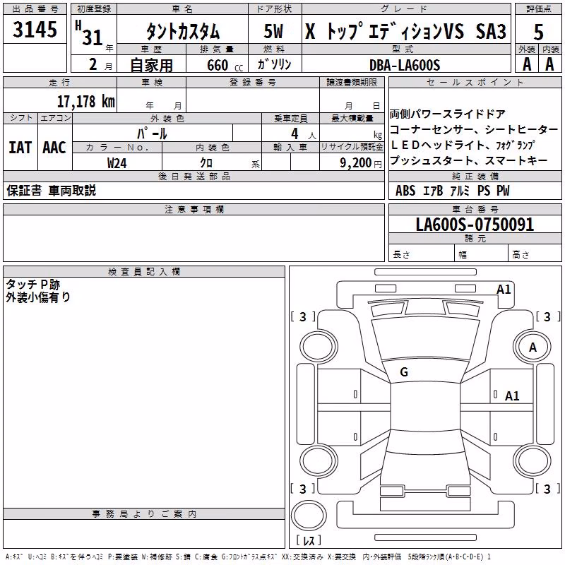 DAIHATSU TANTO