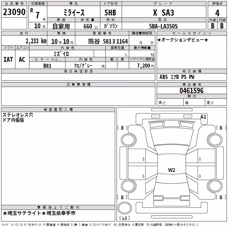 DAIHATSU MIRA E:S