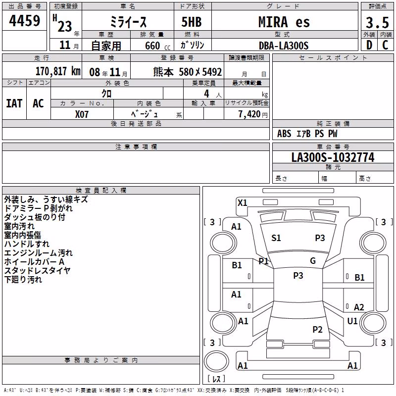 DAIHATSU MIRA E:S