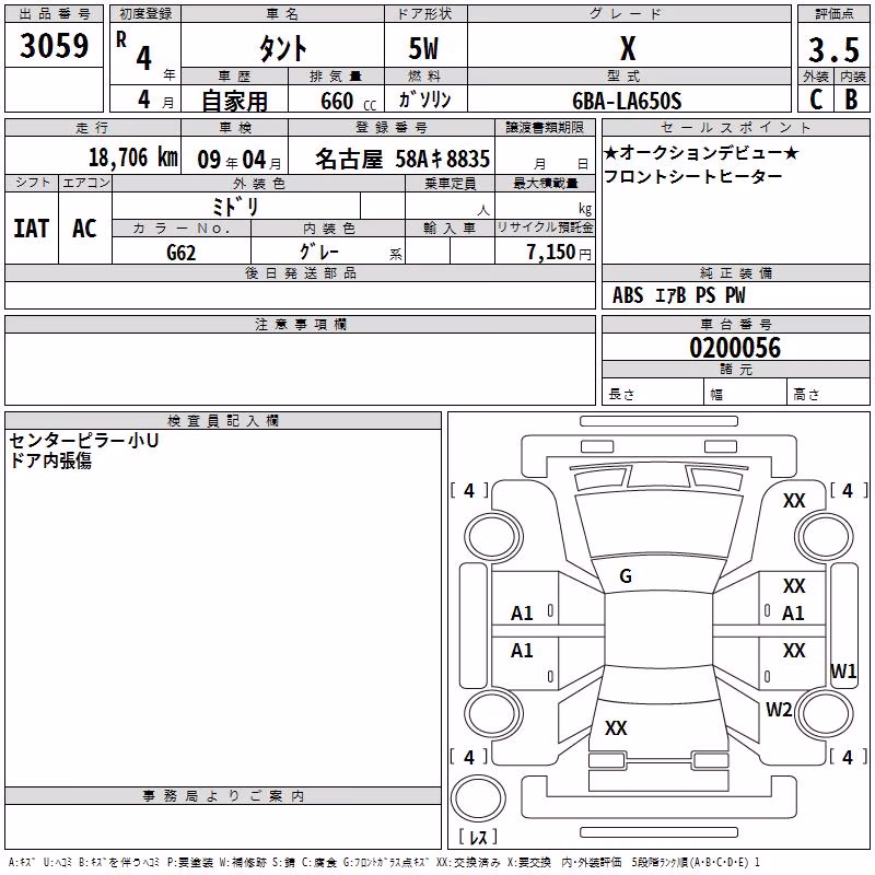 DAIHATSU TANTO
