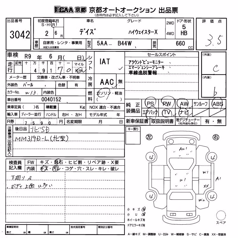NISSAN DAYZ