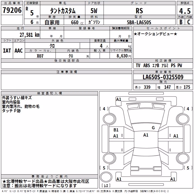 DAIHATSU TANTO