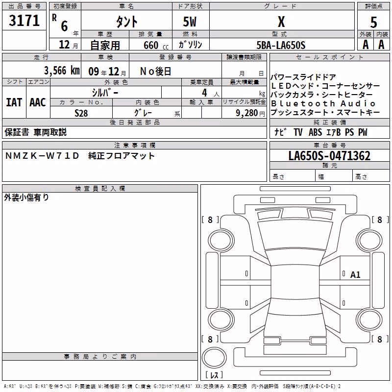 DAIHATSU TANTO