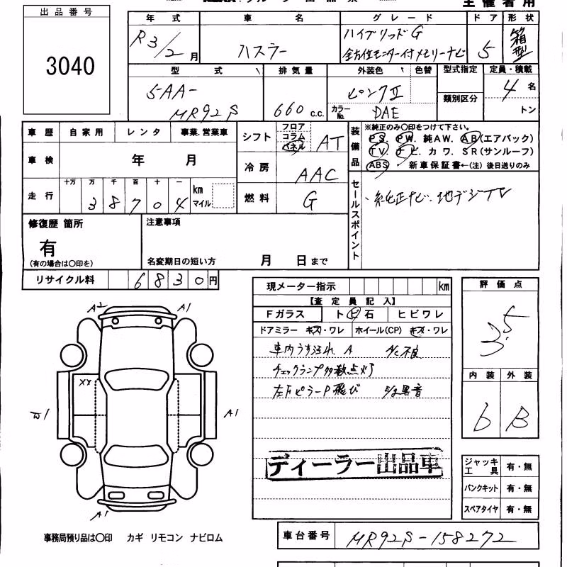 SUZUKI HUSTLER