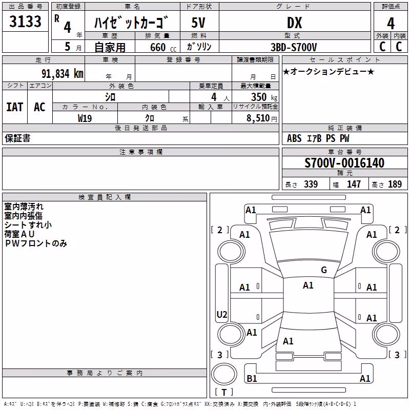 DAIHATSU ATRAI