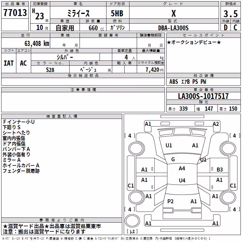 DAIHATSU MIRA E:S