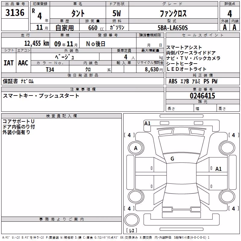 DAIHATSU TANTO