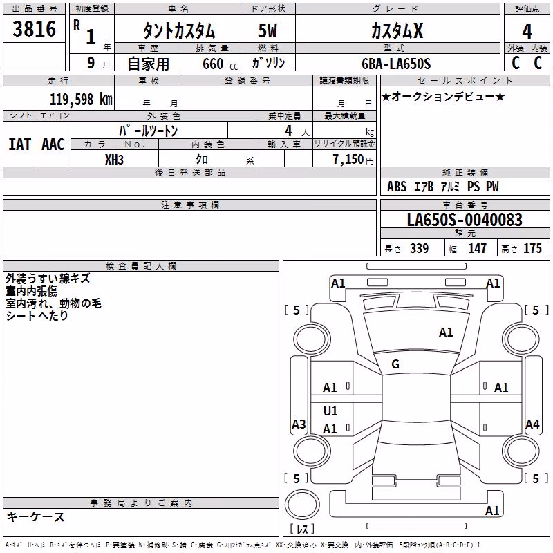 DAIHATSU TANTO