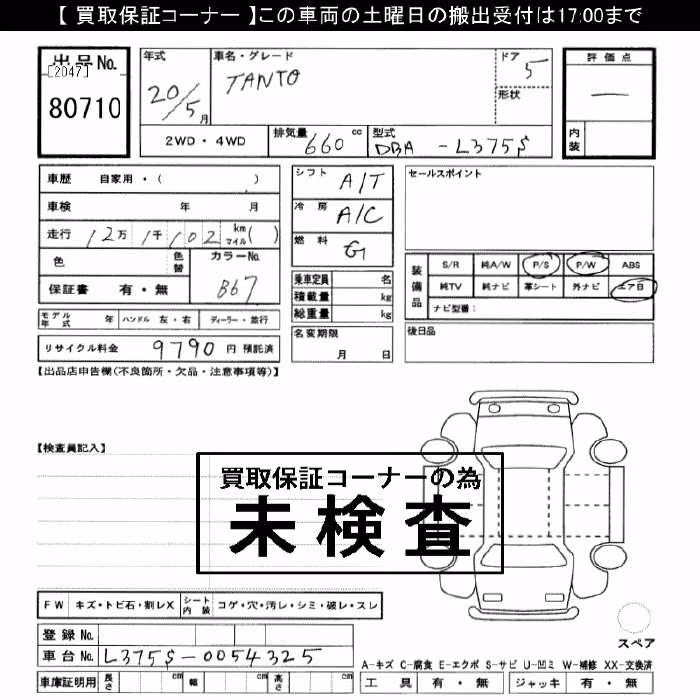 DAIHATSU TANTO