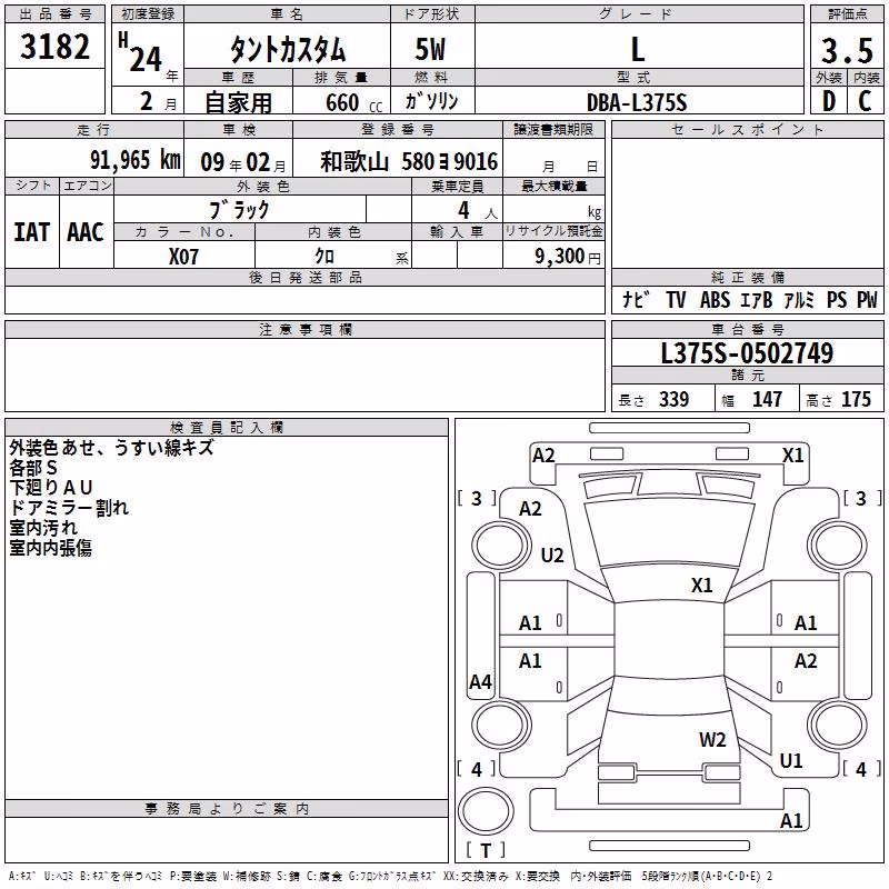 DAIHATSU TANTO