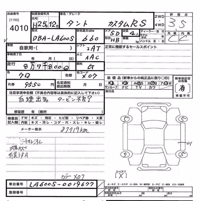DAIHATSU TANTO