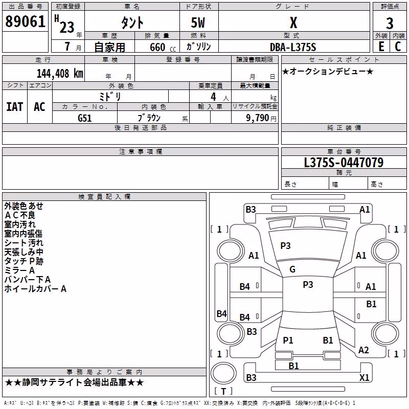 DAIHATSU TANTO
