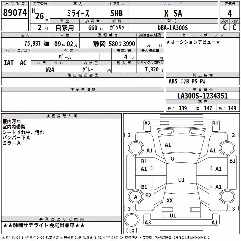 DAIHATSU MIRA E:S