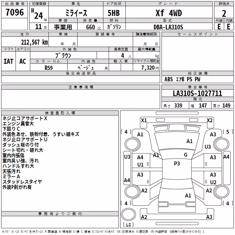 DAIHATSU MIRA E:S
