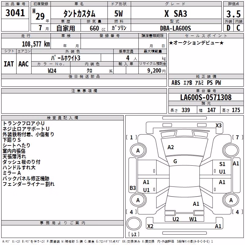 DAIHATSU TANTO