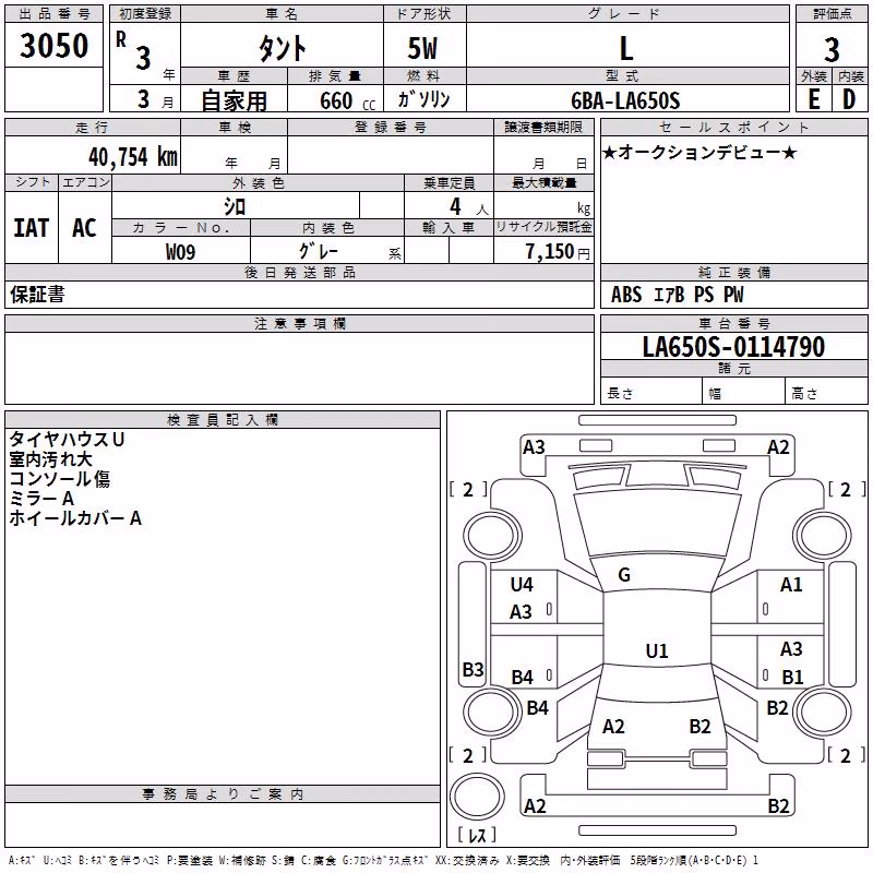 DAIHATSU TANTO