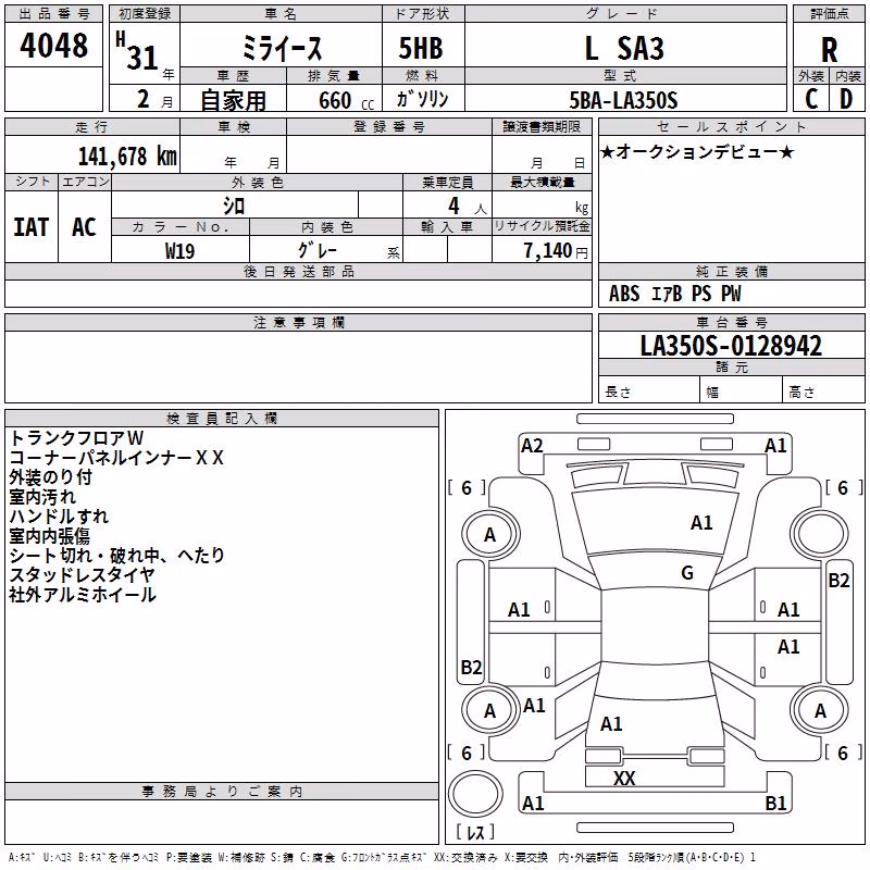 DAIHATSU MIRA E:S