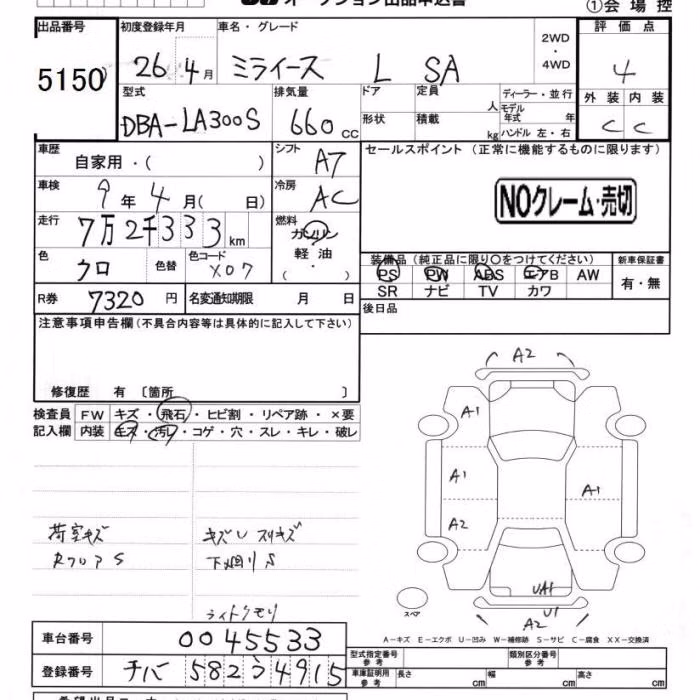 DAIHATSU MIRA E:S