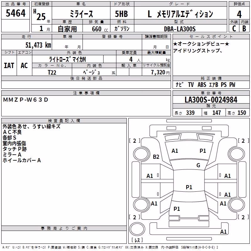 DAIHATSU MIRA E:S