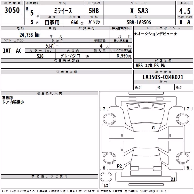 DAIHATSU MIRA E:S