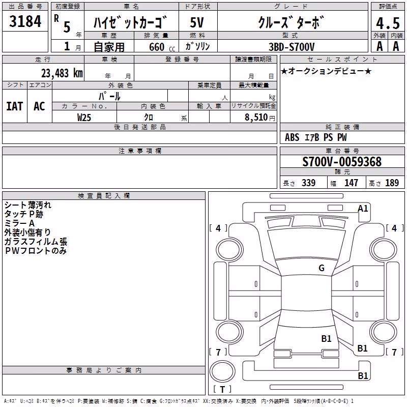DAIHATSU ATRAI