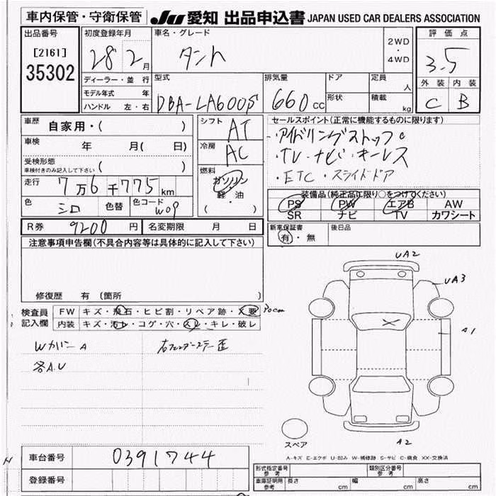 DAIHATSU TANTO