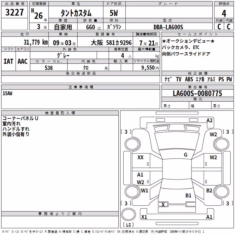DAIHATSU TANTO