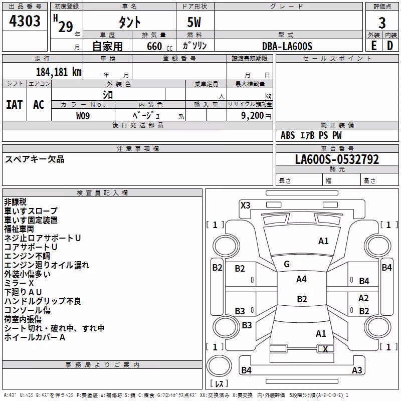 DAIHATSU TANTO