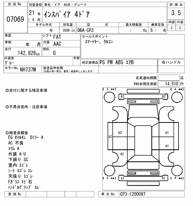 HONDA INSPIRE